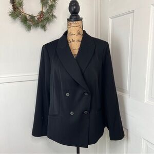 MM. LaFleur Roxane Black Light Twill Blazer